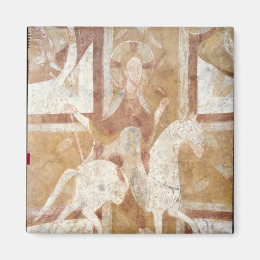 Christus op een wit paard magneet (Voorkant)