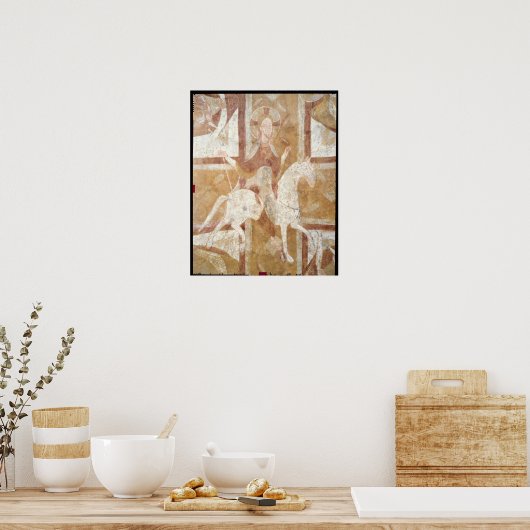 Christus op een wit paard poster (Keuken)