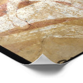 Christus op een wit paard poster (Hoek)