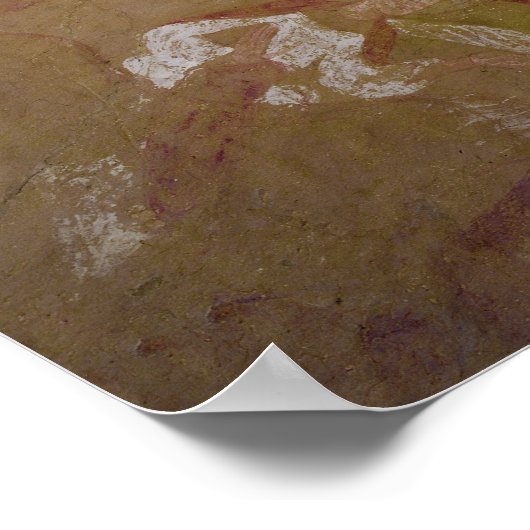 Christus op een wit paard poster (Hoek)