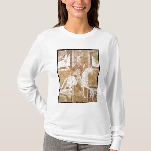 Christus op een wit paard t-shirt (Voorkant)
