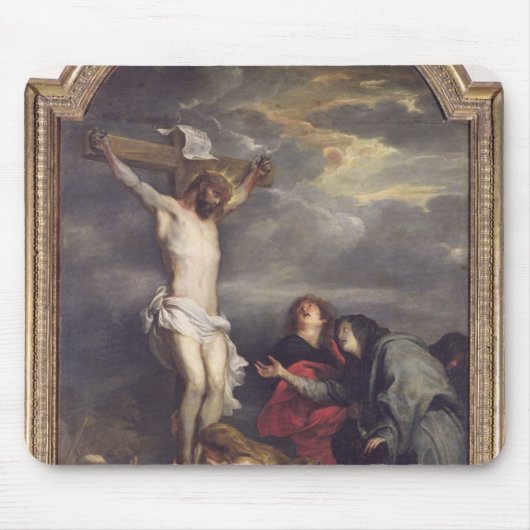 Christus op het kruis, c.1628-30 muismat (Voorkant)