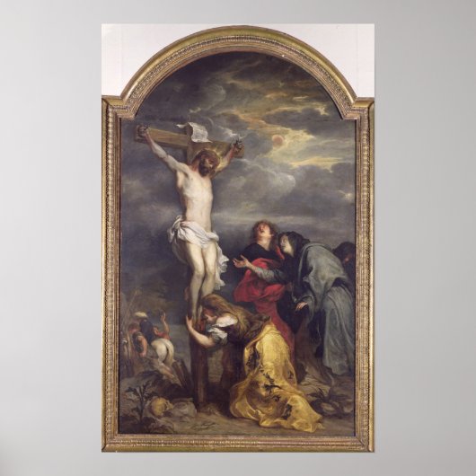 Christus op het kruis, c.1628-30 poster (Voorkant)