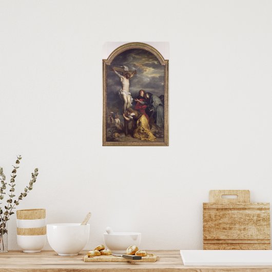Christus op het kruis, c.1628-30 poster (Keuken)