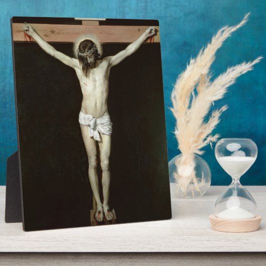 Christus op het kruis, c.1630 fotoplaat (Zijkant)