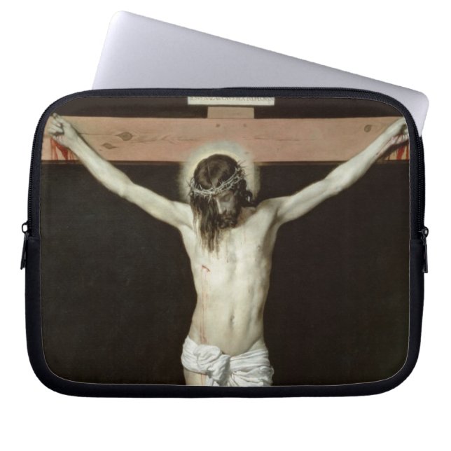 Christus op het kruis, c.1630 laptop sleeve (Voorkant)