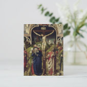 Christus op het kruis, de Heilige Vrouwen Briefkaart (Staand voorkant)