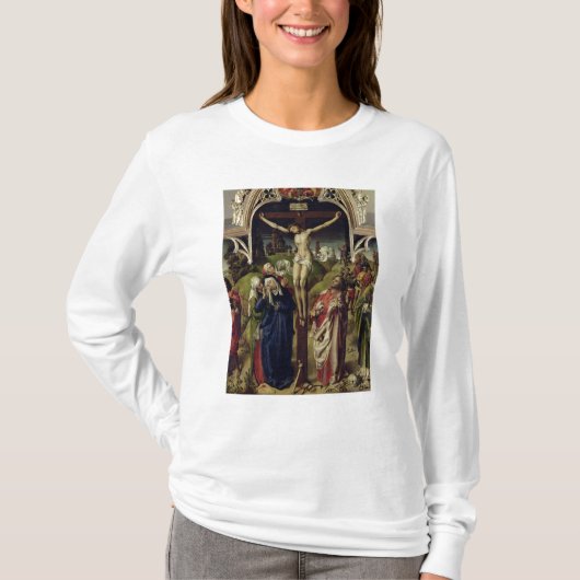 Christus op het kruis, de Heilige Vrouwen T-shirt (Voorkant)