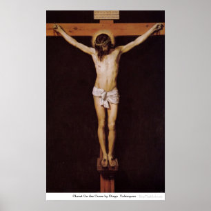Christus op het kruis door Diego Velazquez Poster