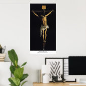 Christus op het kruis door Francisco De Zurbaran Poster (Thuiskantoor)