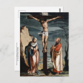 Christus op het kruis door Jacob Clauser Workshop Briefkaart (Voorkant / Achterkant)
