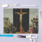 Christus op het kruis door Sandro Botticelli Tissuepapier (Craft)