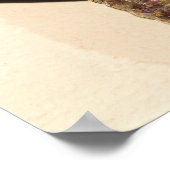 Christus op het kruis, genaamd "Le Devot Christus" Poster (Hoek)