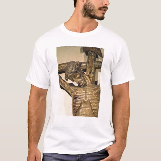 Christus op het kruis, genaamd "Le Devot Christus" T-shirt (Voorkant)