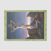 Christus op het kruis, ontkoppeling tissuepapier (Voorkant)