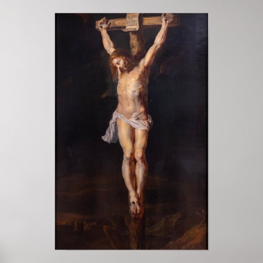 Christus op het kruis poster (Voorkant)