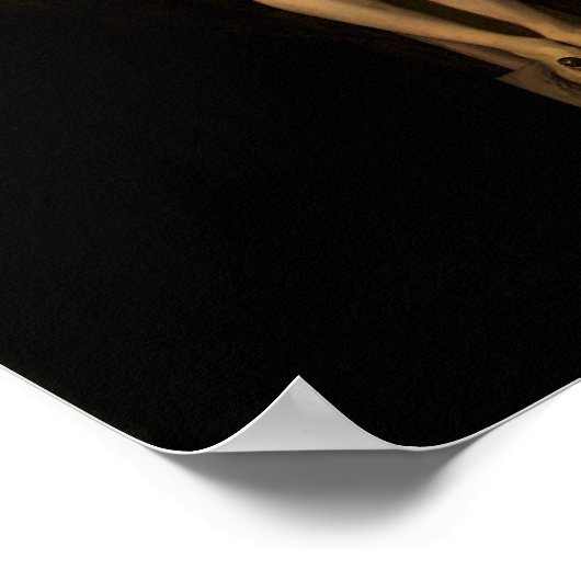 Christus op het kruis poster (Hoek)