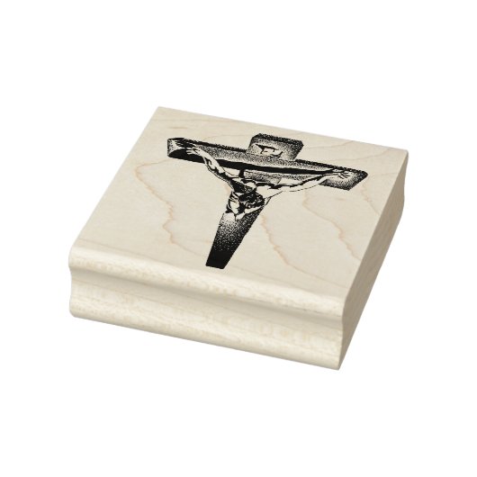 Christus op het kruis rubberstempel (Stempel)