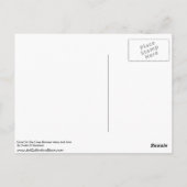 Christus op het kruis tussen Mary en John Briefkaart (Achterkant)