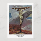 Christus op het kruis van El Greco Briefkaart (Voorkant)