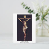 Christus op het kruis van Zurbaran De Francisco Briefkaart (Staand voorkant)