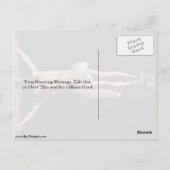 Christus op het kruis van Zurbaran De Francisco Briefkaart (Achterkant)