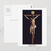 Christus op het kruis van Zurbarán Francisco de Briefkaart (Voorkant / Achterkant)