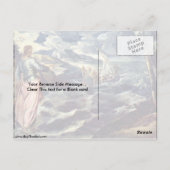 Christus op het Zee van Galilea door Jacopo Tintor Briefkaart (Achterkant)