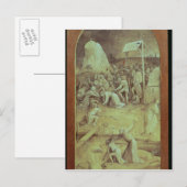 Christus op weg naar Calvariatie Briefkaart (Voorkant / Achterkant)