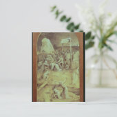 Christus op weg naar Calvariatie Briefkaart (Staand voorkant)