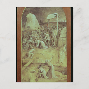 Christus op weg naar Calvariatie Briefkaart