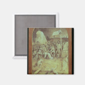 Christus op weg naar Calvariatie Magneet (Voorkant / Achterkant)