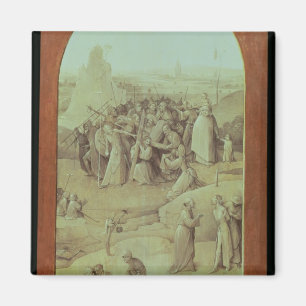 Christus op weg naar Calvariatie Magneet