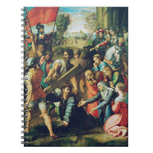 Christus op weg naar Golgotha Notitieboek