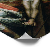 Christus opgevoed op het kruis, 1496-1504 poster (Hoek)