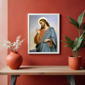 Christus over Jerusalem Poster
