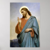 Christus over Jerusalem Poster (Voorkant)