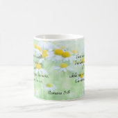 Christus overleden voor ons - Romeinen 5:8 Koffiemok (Center)