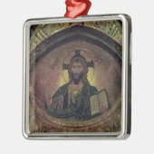 Christus Pantocrat in de apse Metalen Ornament (Links)