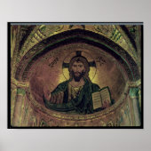 Christus Pantocrat in de apse Poster (Voorkant)
