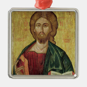 Christus Pantocrator, 1607 Metalen Ornament