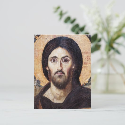 Christus Pantocrator Briefkaart (Staand voorkant)