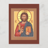 Christus Pantocrator Briefkaart (Voorkant)