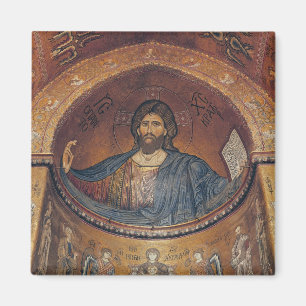Christus Pantocrator en Madonna Magneet