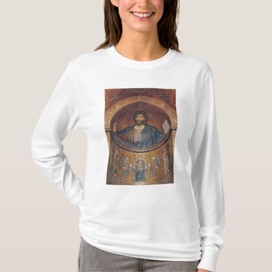 Christus Pantocrator en Madonna T-shirt (Voorkant)
