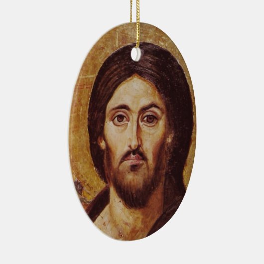 Christus Pantocrator Keramisch Ornament (Rechts)