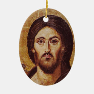 Christus Pantocrator Keramisch Ornament