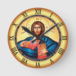 Christus Pantocrator Kerk St. Alexander Nevski Ronde Klok