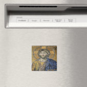 Christus Pantocrator Mosiac Iconic Religic Roman A Magneet (Insitu (Vaatwasser))
