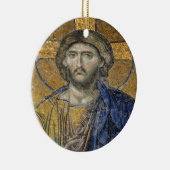 Christus Pantocrator Mozaïek Iconische Religieuze  Keramisch Ornament (Rechts)